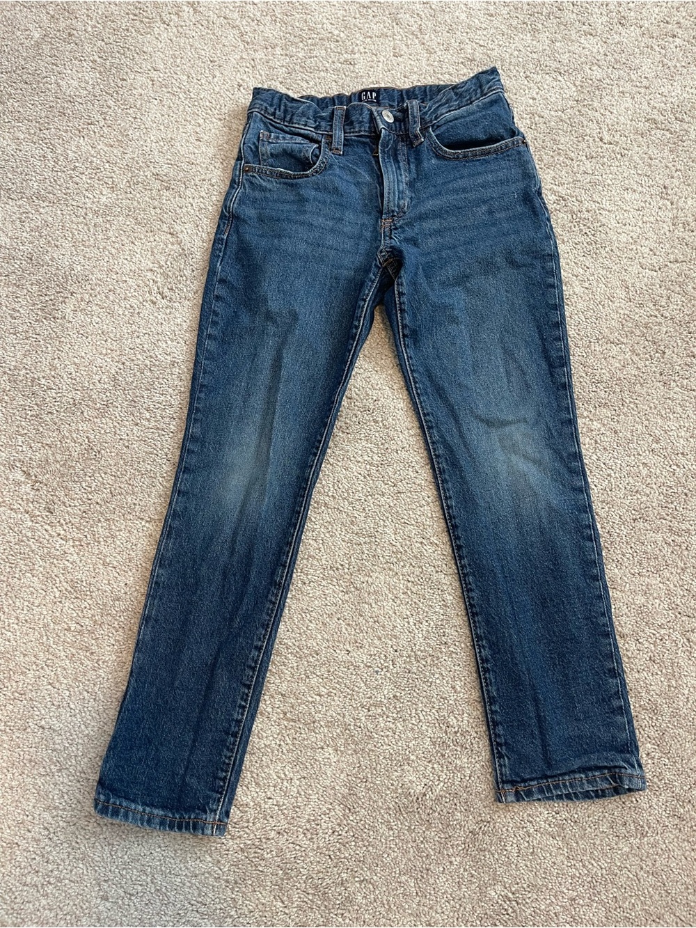 GAP Kids Dark Blue Straight Leg Jeans